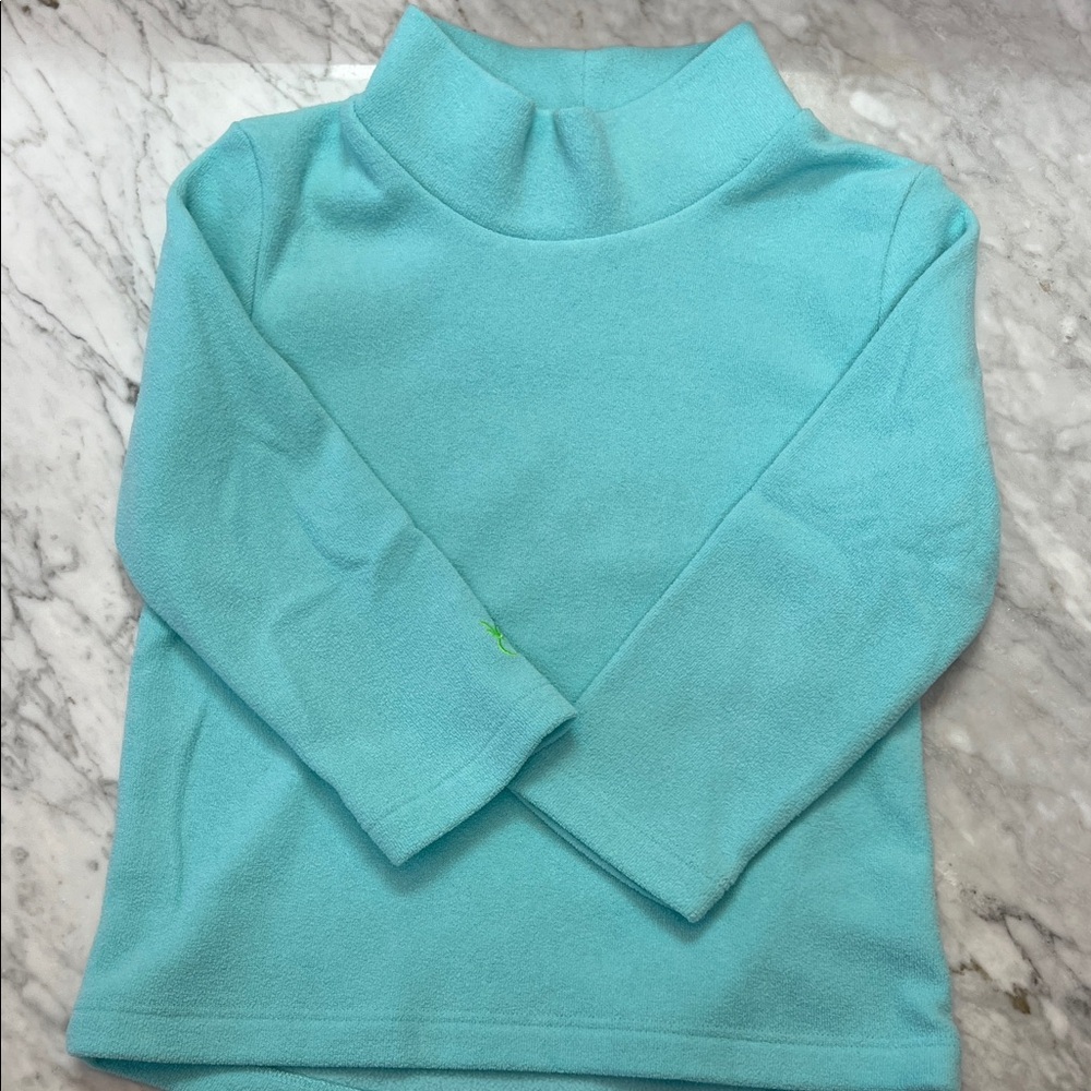 Dudley Stephens Kids 4T Turquoise Long Sleeve Tee